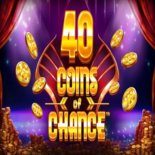 Official Slots logo: 40 Coins of Chance by SYNOT Games at Bonuskong Casino