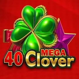 Slots logo of 40 Mega Clover from Amusnet Interactive at Bonuskong Casino