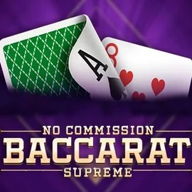 Baccarat Supreme by OneTouch Games, showcased at bonuskongg.com – game logo
