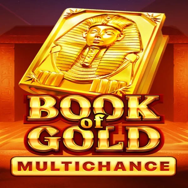 Slots logo of Book of Gold Multichance from Playson at Bonuskong Casino