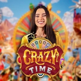 Play the Crazy Time slot by Evolution on Bonuskong Casino