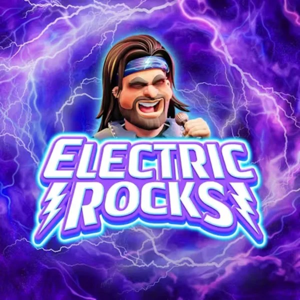 Electric Rocks game by Inspired Gaming – logo hosted on Bonuskong Casino