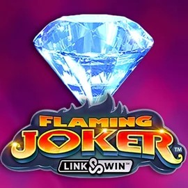 Flaming Joker Link and Win logo – Slots by Barstruck at Bonuskong Casino