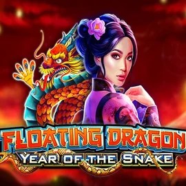 Floating Dragon Year of the Snake logo by Pragmatic Play at Bonuskong Casino