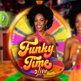 Funky Time slot icon by Evolution, available at Bonuskong Casino