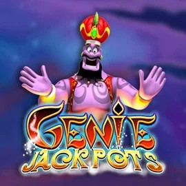 Enjoy Genie Jackpots by Blueprint Gaming – logo hosted on bonuskongg.com
