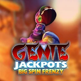 Genie Jackpots: Big Spin Frenzy logo – Jackpots by Blueprint Gaming at Bonuskong Casino