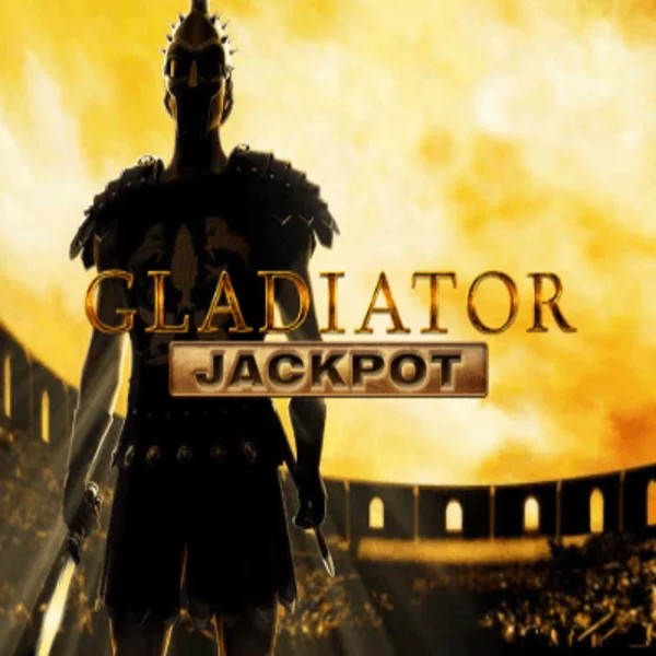 Gladiator Jackpot slot logo by Playtech at Bonuskong Casino
