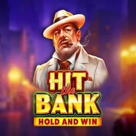 Hit The Bank Hold and Win slot visual from Playson available on bonuskongg.com