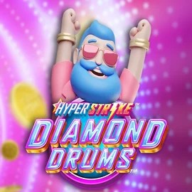 Hyper Strike Diamond Drums slot icon by Gameburger Studios, available at Bonuskong Casino