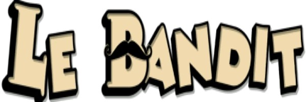 Le Bandit online game logo by Hacksaw Gaming on bonuskongg.com