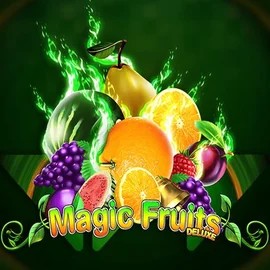 Magic Fruits Deluxe logo by Wazdan at Bonuskong Casino