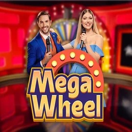 Mega Wheel slot logo by Pragmatic Play at Bonuskong Casino