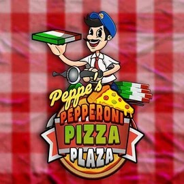 Peppe’s Pepperoni Pizza Plaza casino game by Pragmatic Play – featured logo at Bonuskong Casino