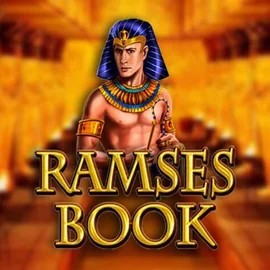 Official Slots logo: Ramses Book by Gamomat at Bonuskong Casino