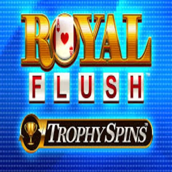 Royal Flush Trophy Spins logo by Greentube at Bonuskong Casino