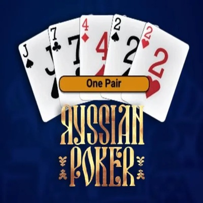 Russian Poker logo – Table Games by OneTouch Games at Bonuskong Casino