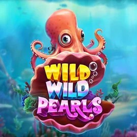 Wild Wild Pearls slot logo by Pragmatic Play at Bonuskong Casino